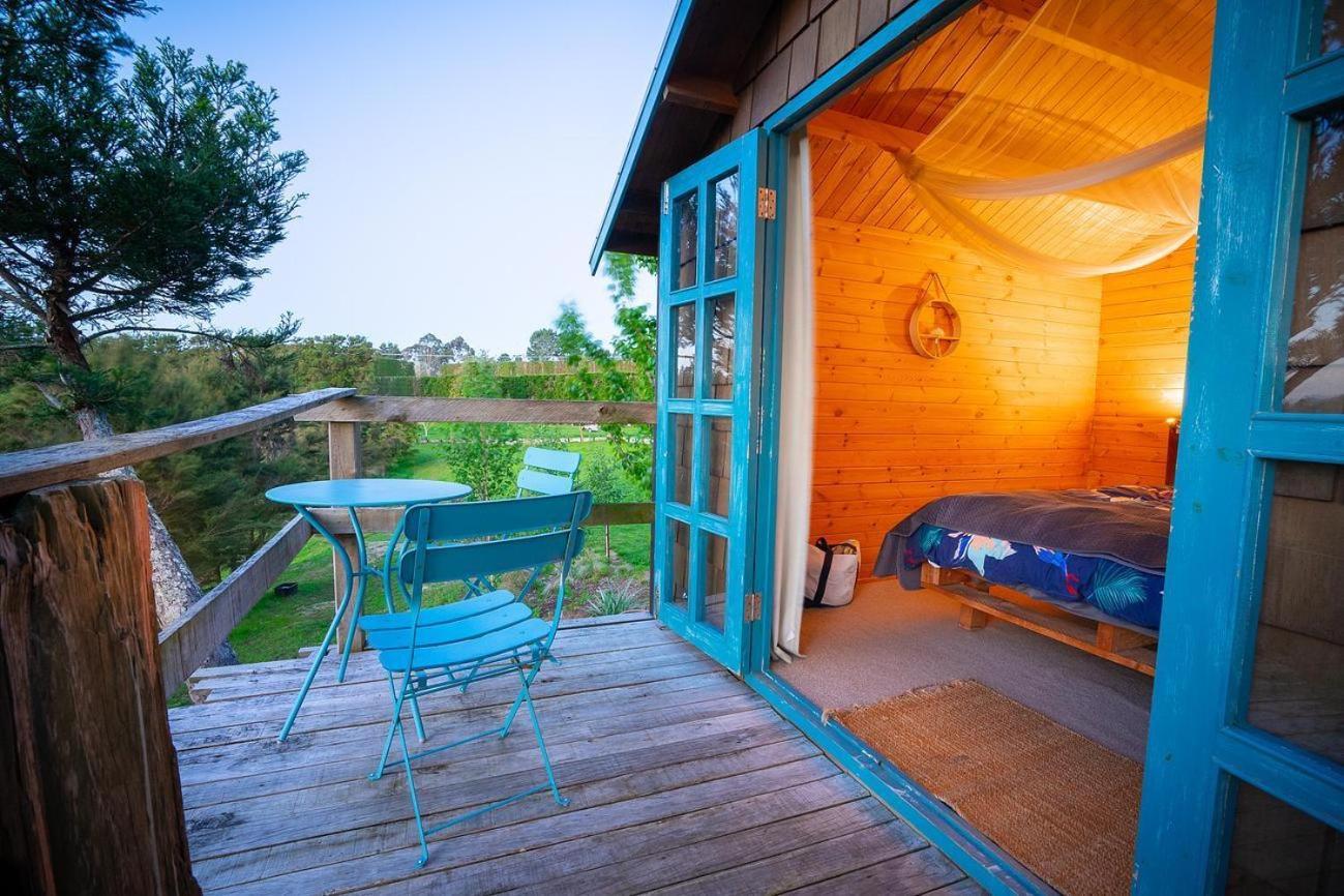 Tui Ridge Eco Cabins Aongatete Exteriör bild