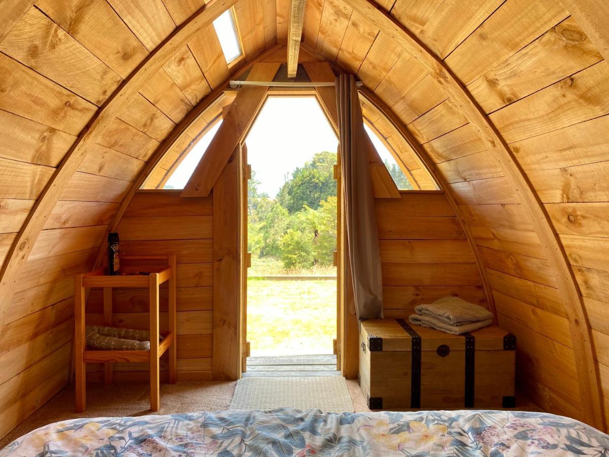 Tui Ridge Eco Cabins Aongatete Exteriör bild
